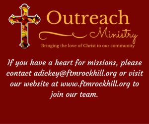 Outreach Ministry reformatted